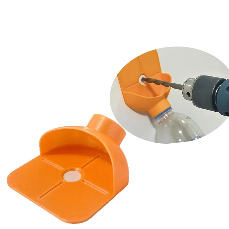 Woodworking Face Shield - Promosyon: Şeffaf Matkap Toz Toplama Şişesi