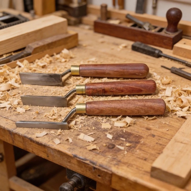 Drawknife Blade - Ağaç İşleme Beyaz Çelik Yüksek Ayaklı