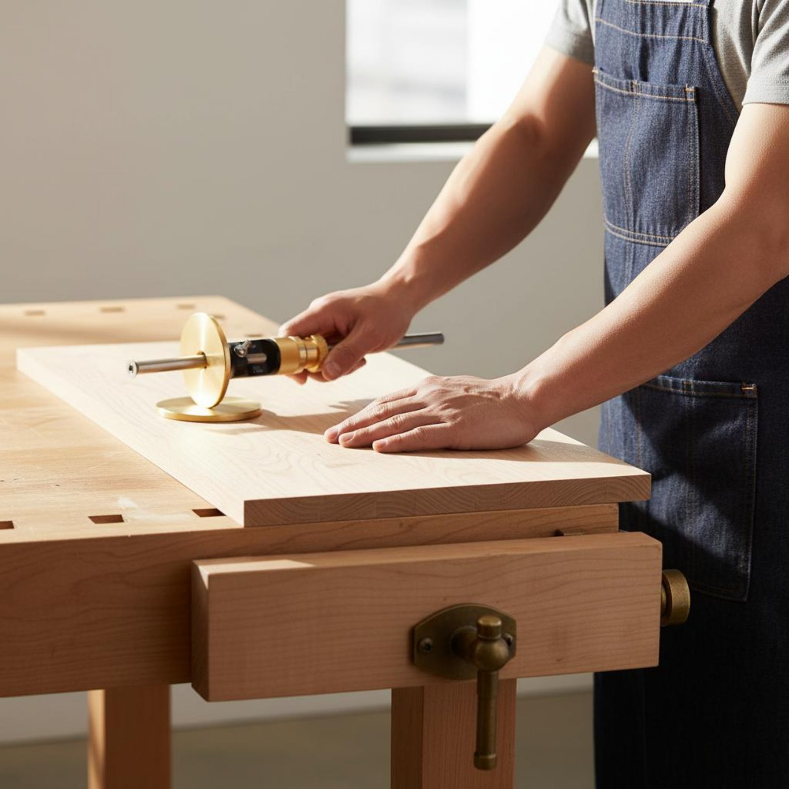Marking Gauge Tool - Hassas Ayarlı İşaretleme Ölçer Uzun Ömürlü