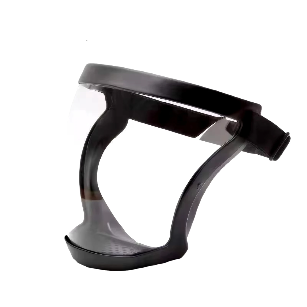 Woodworking Face Shield - Ayarlanabilir Tokalı Tam Yüz Şeffaf Koruma