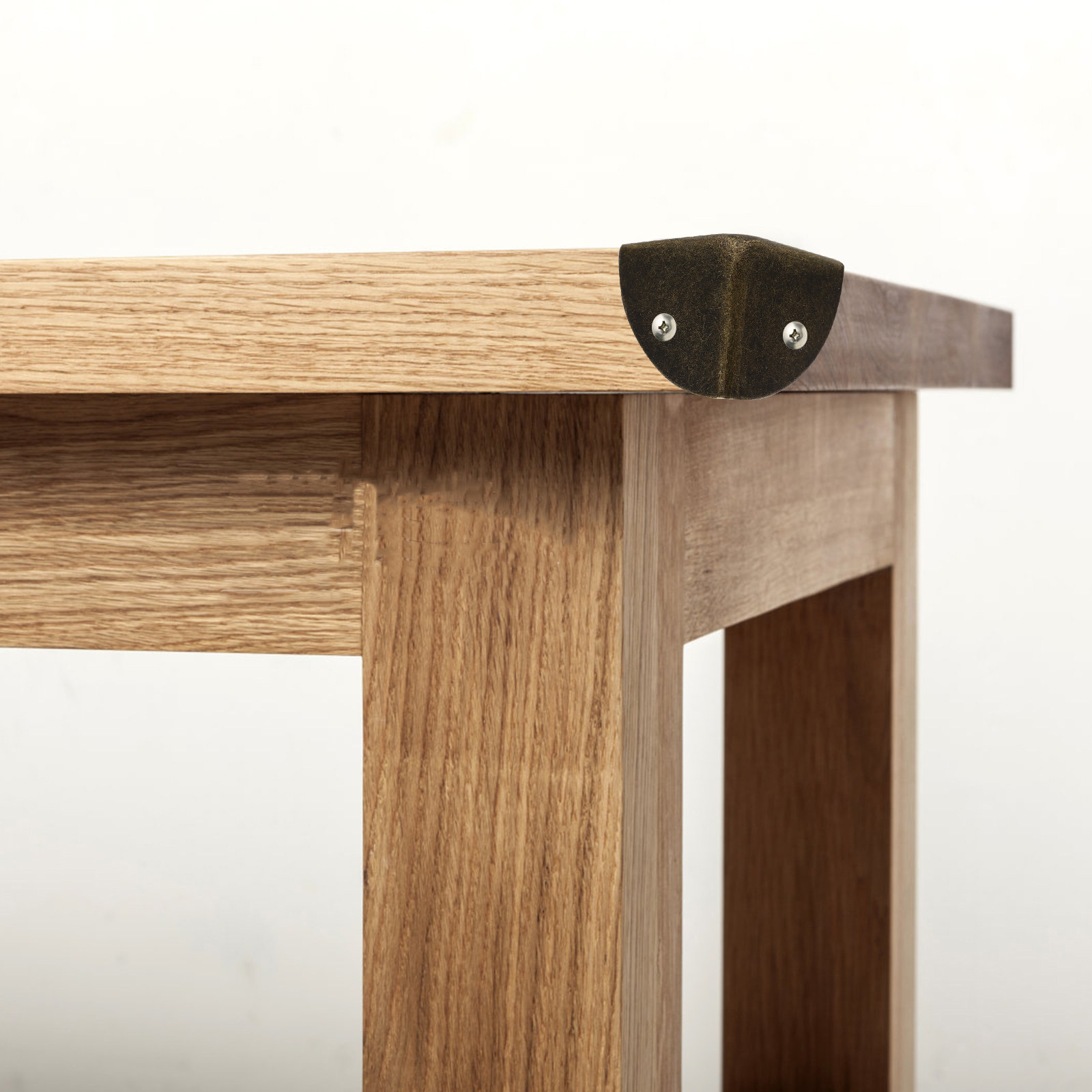 Woodworking Desk Chair - 20 Adet Bronz Köşe Koruyucu Retro