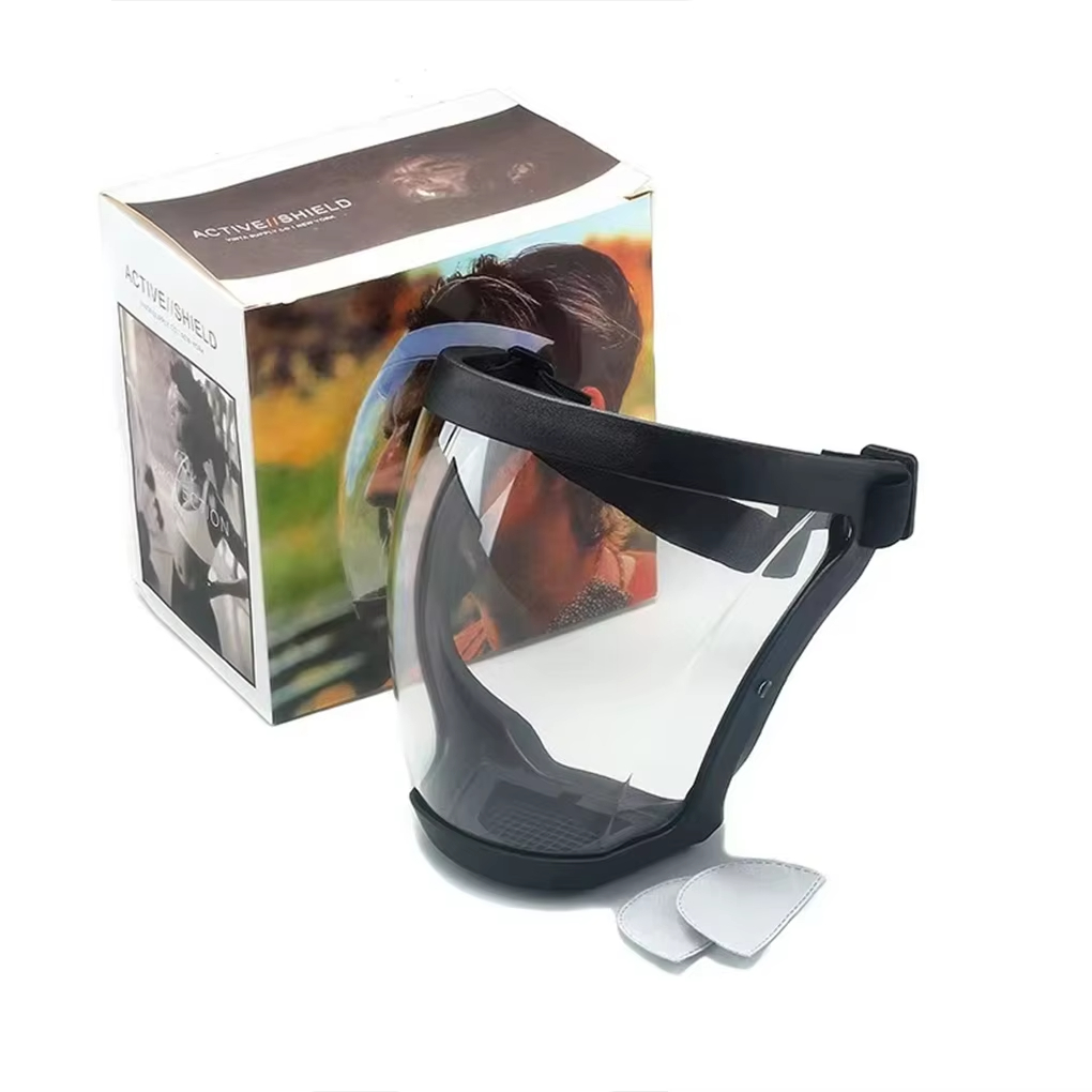 Woodworking Face Shield - Şeffaf Yüz Koruyucu, İş İçin Süper
