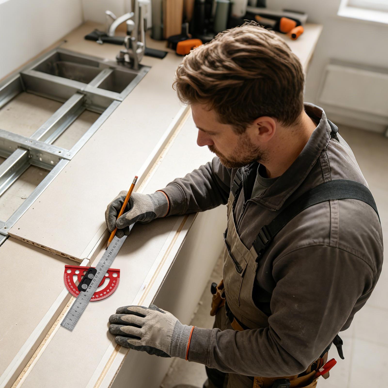 Açı Ölçer Hassas 0-180 Derece  - Woodworking For Engineers incelemesi ve fiyatı