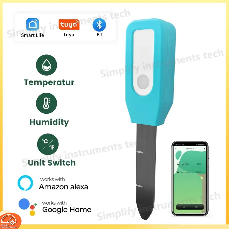 WiFi Akıllı Toprak Nem Sıcaklı - Woodworking App incelemesi ve fiyatı