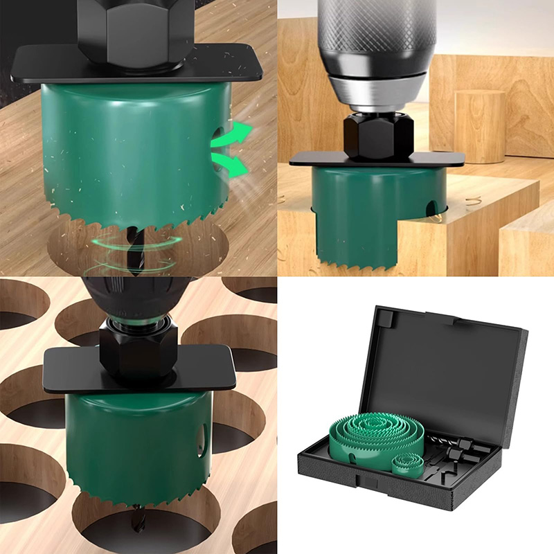 19/8/5 Parça 19-127mm Delik Te - Woodworking For Beginners incelemesi ve fiyatı