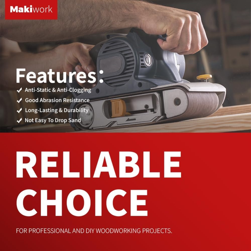 4x24 İnç Zımpara Bantları 15'l - Woodworking Product incelemesi ve fiyatı