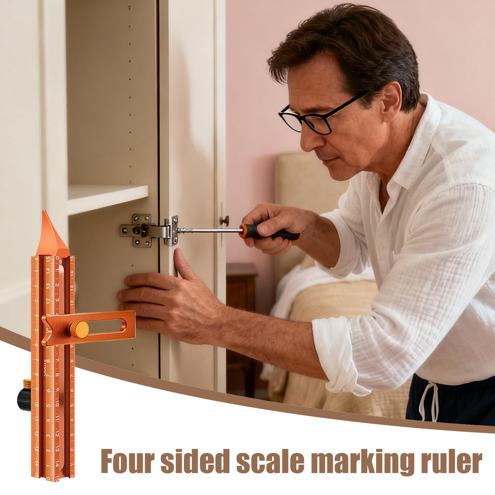 Ahşap İşleme Aleti 4 Taraflı M - Marking Gauge Tool incelemesi ve fiyatı