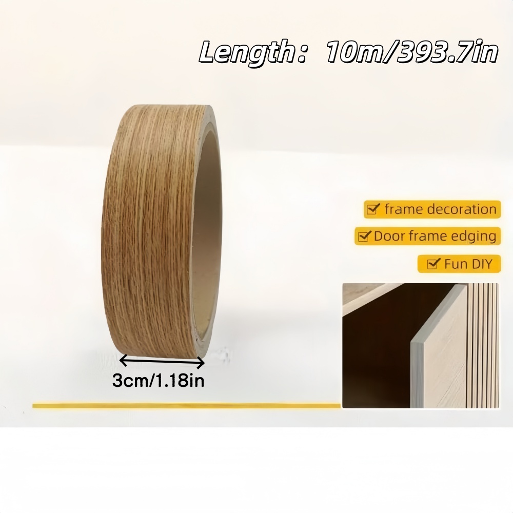 1 rulo 10 m/393.7in Simülasyon - Xfasten Woodworking Tape incelemesi ve fiyatı
