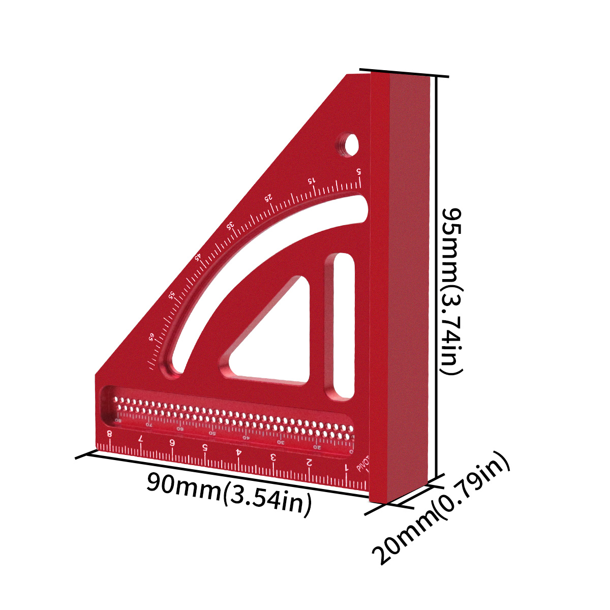 Çok Açılı Ölçüm Cetveli, Ağaç  - Woodworking For Engineers incelemesi ve fiyatı