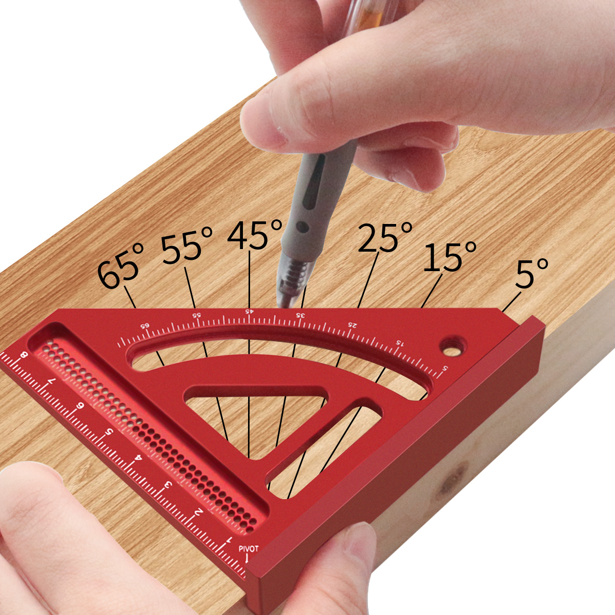 Çok Açılı Ölçüm Cetveli, Ağaç  - Woodworking For Engineers incelemesi ve fiyatı