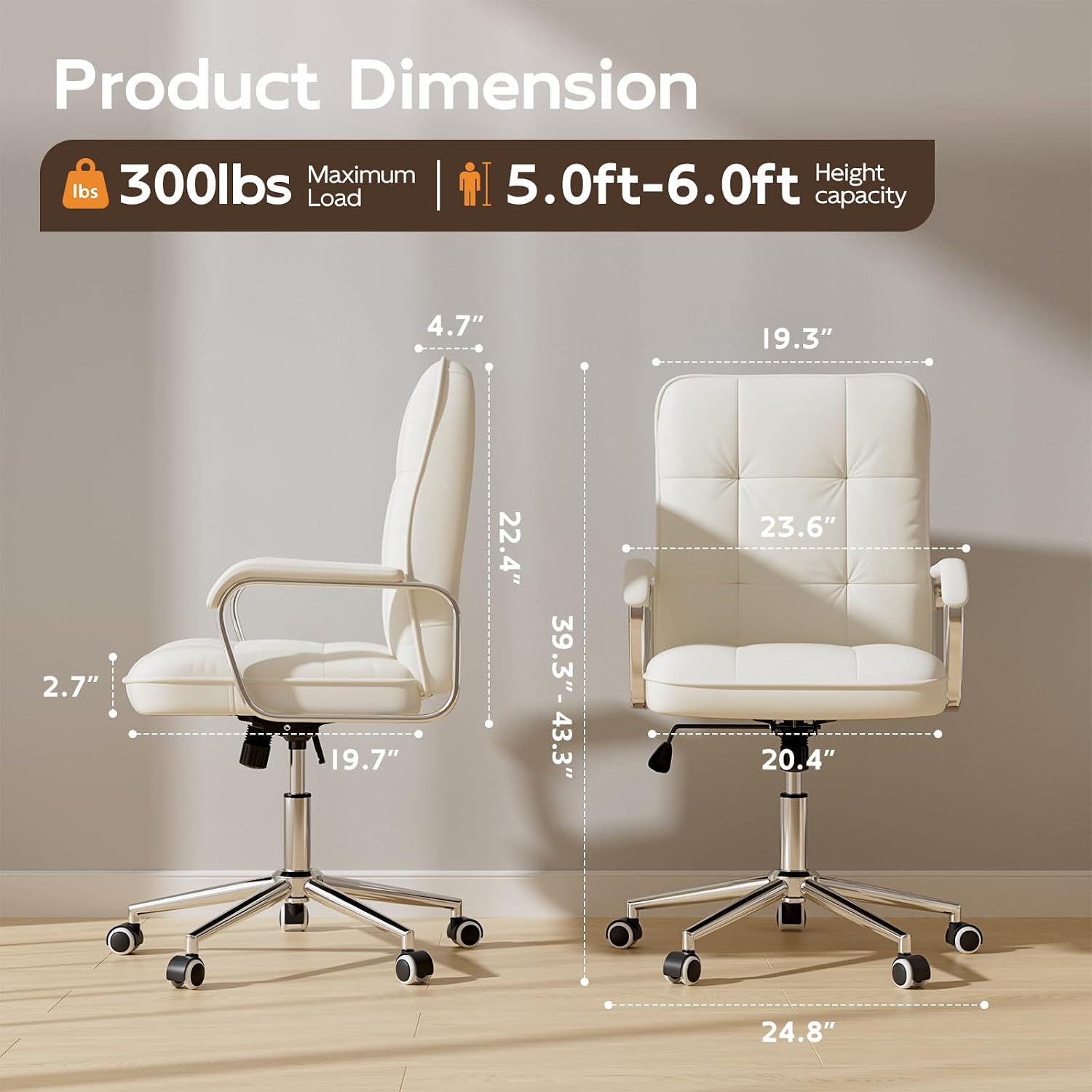 Orta Sırtlı Deri Ofis Çalışma  - Woodworking Desk Chair incelemesi ve fiyatı