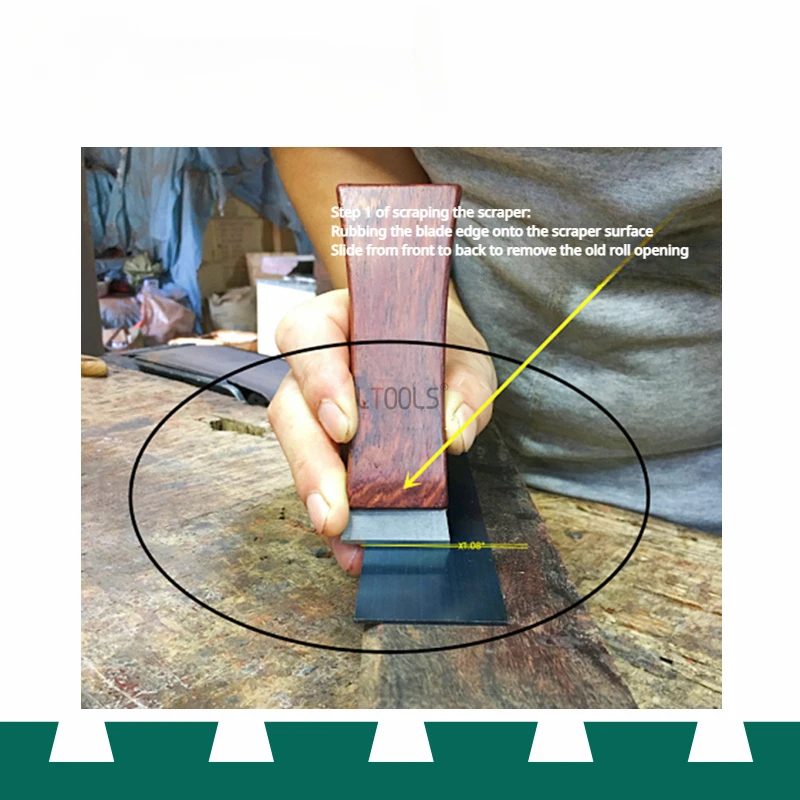 Ağaç İşleme Aleti Kazıyıcı Tun - Drawknife Blade incelemesi ve fiyatı