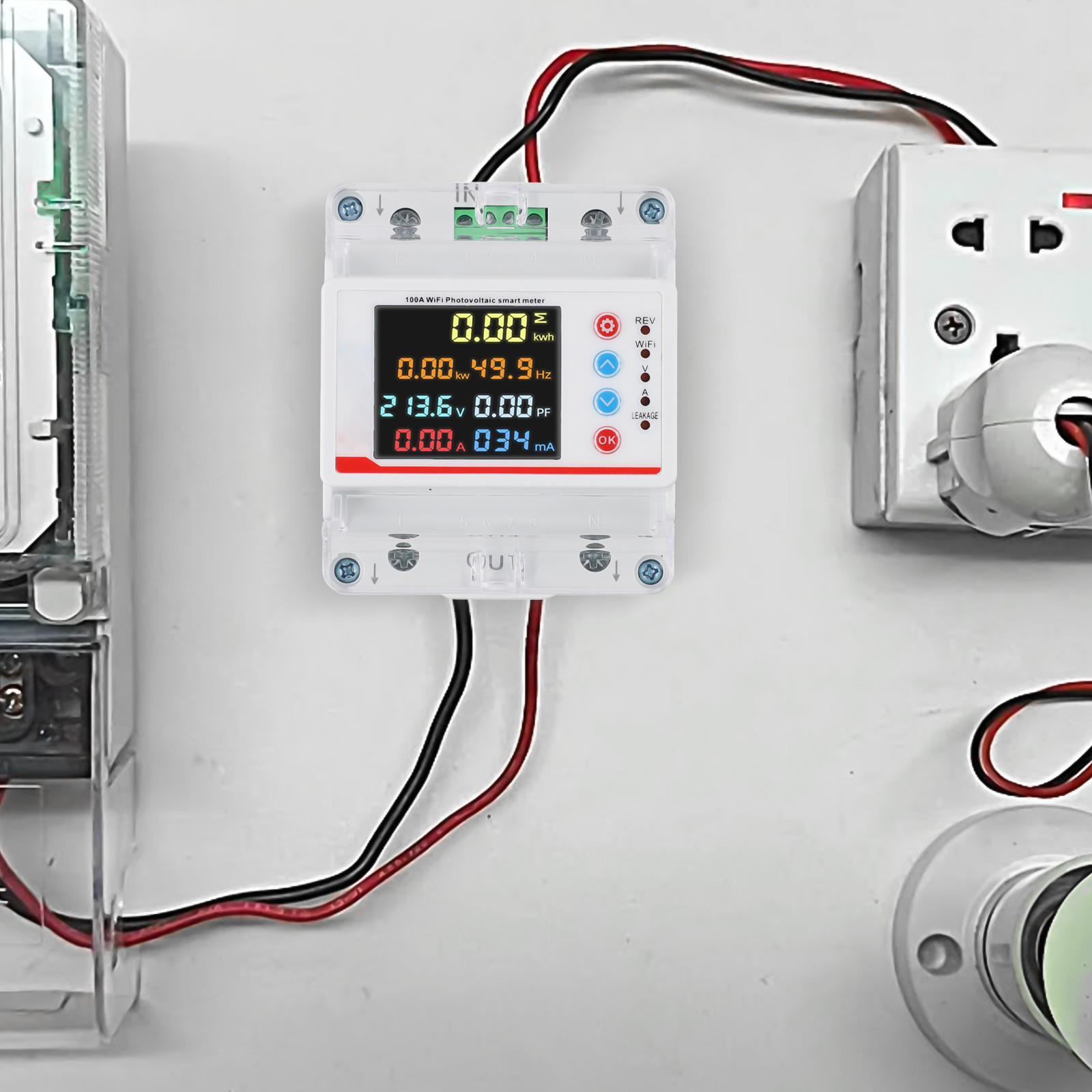 220V Akıllı Sayaç Elektrik Say - Woodworking App incelemesi ve fiyatı