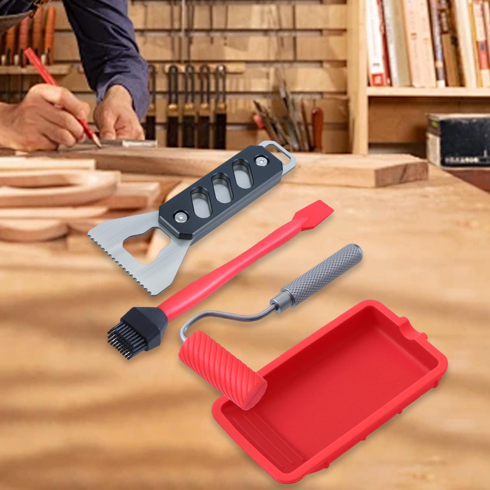 Tepsi ile Birlikte Tutkal Yayı - Woodworking Glue Roller incelemesi ve fiyatı